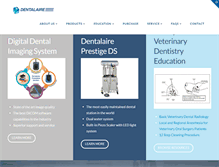 Tablet Screenshot of dentalaireproducts.com